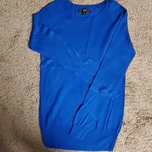 Royal blue crew neck sweater